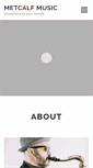 Mobile Screenshot of metcalfmusic.com